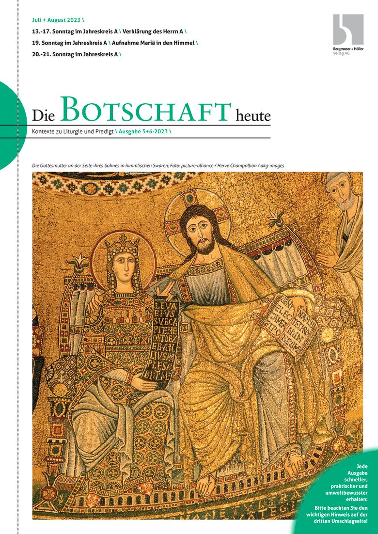 Die Botschaft heute Juli 2023