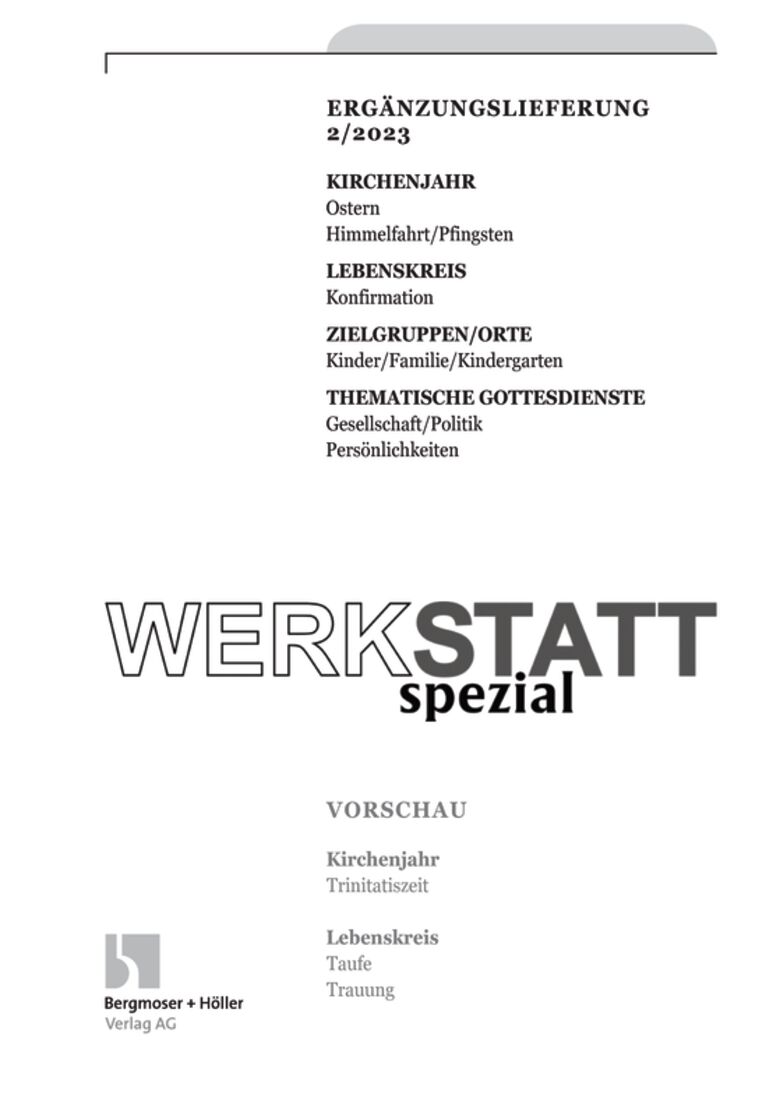 WERKSTATT Spezial Nr. 2/2023