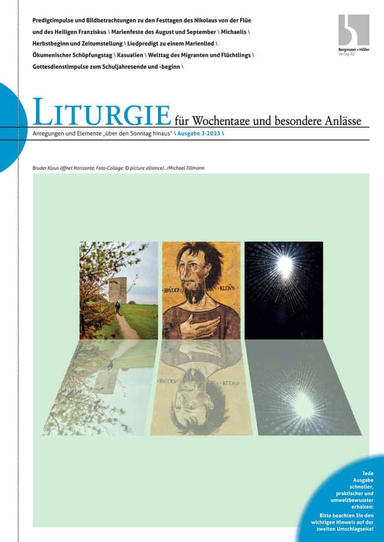 Liturgie für Wochentage und besondere Anlässe für August und September