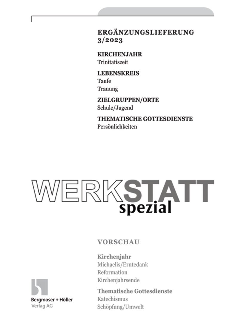 WERKSTATT Spezial Nr. 3/2023