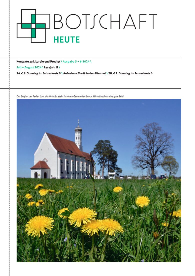 BOTSCHAFT Heute für Juli + August 2024