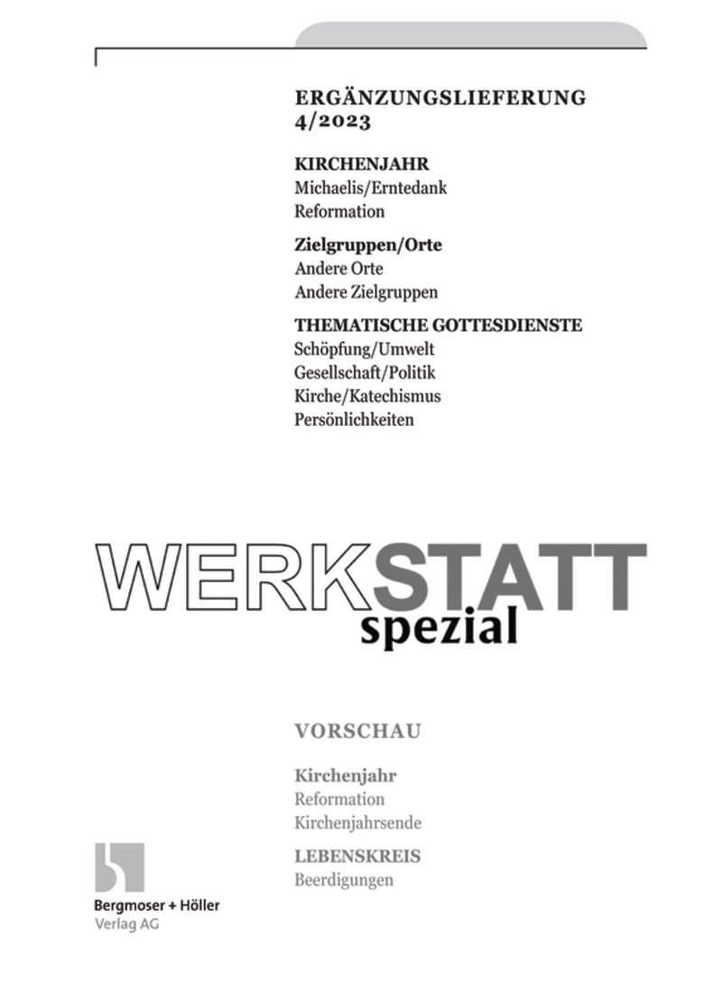 WERKSTATT Spezial Nr. 4/2023
