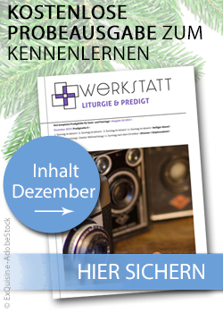 Probeausgabe Werkstatt Liturgie & Predigt