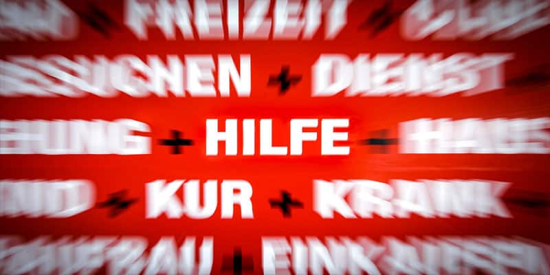 Gott im Alltag - Begriffe, die mit Krankheit, Not zu tun haben