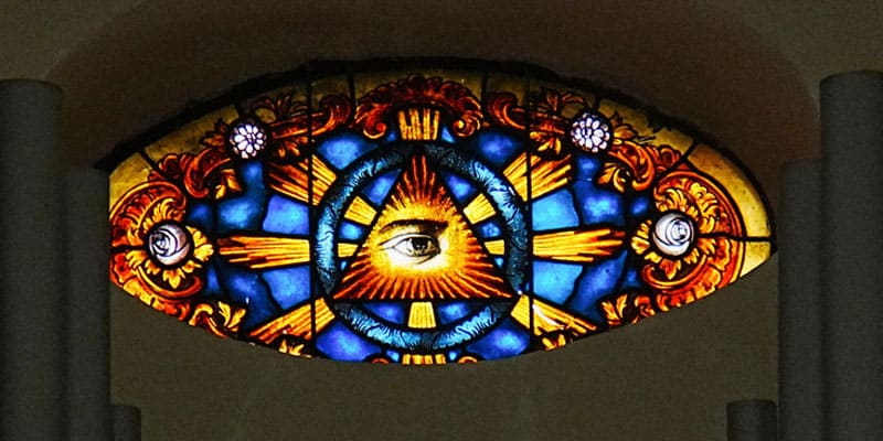 Gott im Alltag - Gottes Auge als Symbol dafür, dass es schwer fällt, sich Gott vorzustellen.